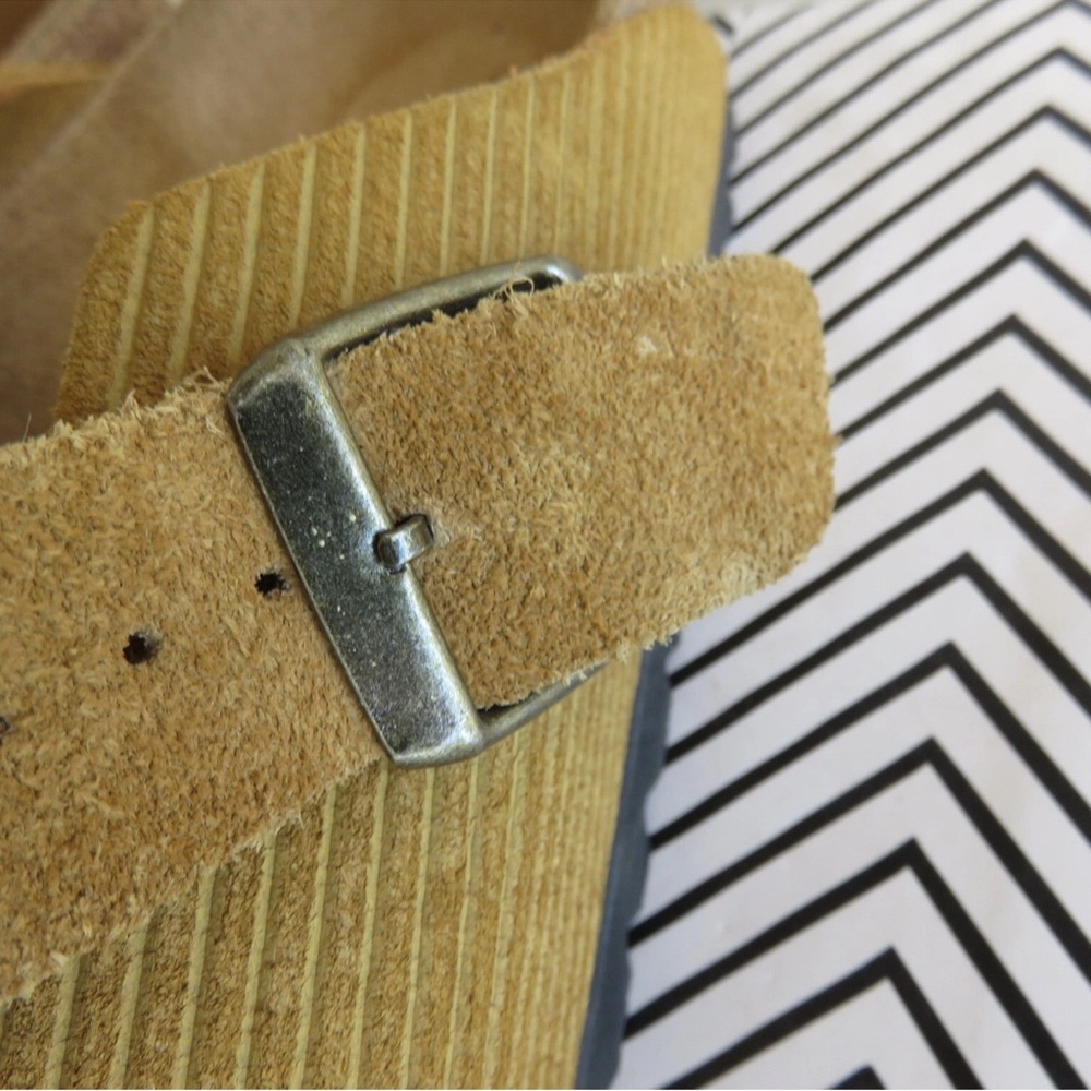 Birkenstock Boston Clogs Corduroy Suede – Mustard Yellow 37 Or 6.5 - Picture 7 of 11